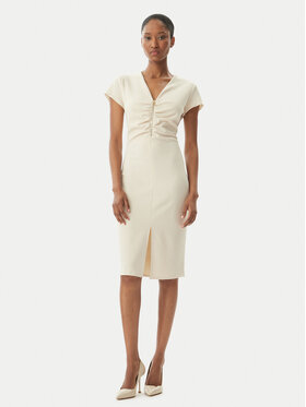 Rinascimento Rinascimento Abito da cocktail CFC0123774003 Beige Regular Fit