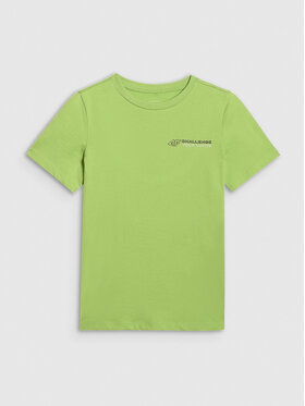 4F 4F T-Shirt URBAN COMMUTER Zielony Regular Fit