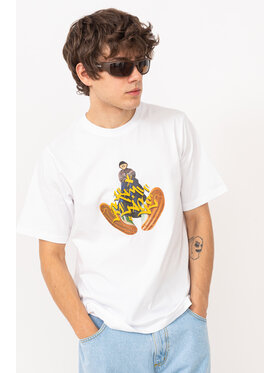 Kamuflage Kamuflage T-Shirt Punk Biały Comfortable Fit