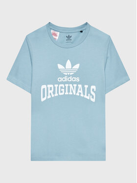 adidas adidas Тишърт Graphic HL6872 Син Relaxed Fit