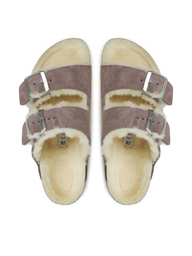 Birkenstock Natikače Arizona Shearling Leve 1028062 Ljubičasta