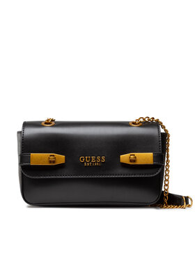 Guess Guess Sac à main Zadie Convertible Xbody Flap HWVB84 15210 Noir