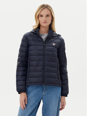 Guess Jeans Guess Jeans Übergangsjacke W5RL99 WHAB2 Dunkelblau Regular Fit