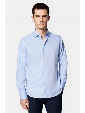 Lancerto Lancerto Koszula Elim KO051223000025 Niebieski Slim Fit