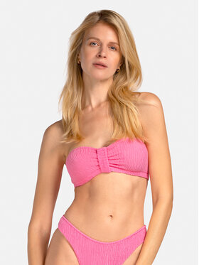 Miss Lou Miss Lou Bikini pezzo sopra G-SP2-R Rosa