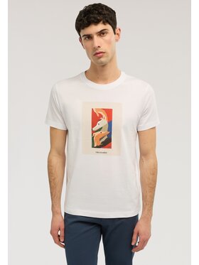 Trussardi Trussardi T-Shirt G0688000163N001 Biały Regular Fit