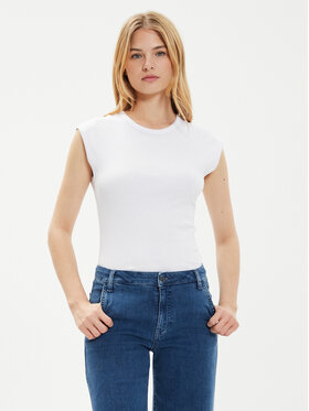 Brave Soul Brave Soul T-Shirt LTS-149LILYWH Λευκό Straight Fit