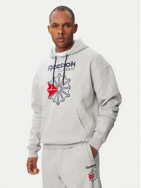 Reebok Reebok Світшот Hainrich RK25734CCM Світло-сірий Regular Fit