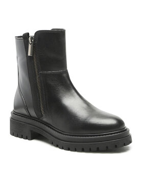 Geox Geox Polokozačky D Iridea O D26HRO 00043 C9999 Černá