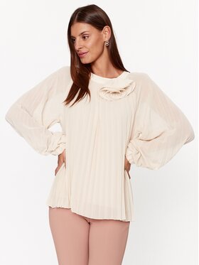 Dixie Dixie Majica C319Z019A Bež Relaxed Fit