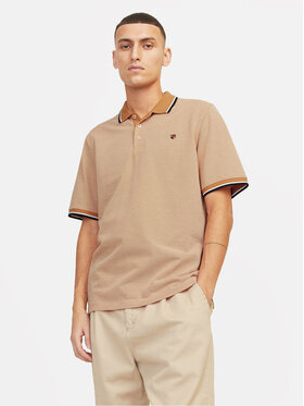 Jack&Jones Jack&Jones Polo Bluwin 12169064 Narančasta Regular Fit