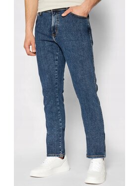 Wrangler Wrangler Jeansy Texas Slim Niebieski Slim Fit