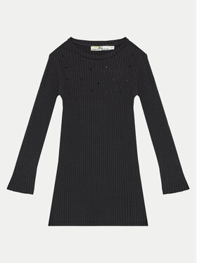 Original Marines Original Marines Повсякденна сукня DEA3597F Чорний Slim Fit