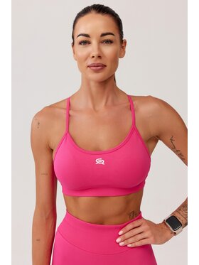 ROUGH RADICAL ROUGH RADICAL Biustonosz sportowy SEAMLES GLOW BRA Różowy