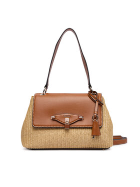 Guess Guess Torebka Maggie Straw HWWG97 53190 Beżowy