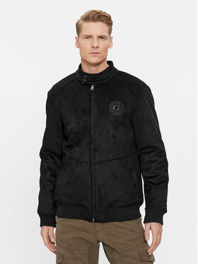 Guess Guess Übergangsjacke M4RL09 WFW52 Schwarz Regular Fit