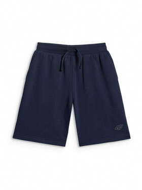 4F 4F Szorty sportowe BASIC+ Granatowy Regular Fit