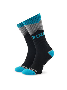 Poler Poler Kõrged unisex sokid Mountain 223ACUSK02 Must