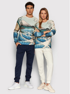 Mr. GUGU & Miss GO Mr. GUGU & Miss GO Džemperis Unisex The Sea Of Satta Spalvota Regular Fit