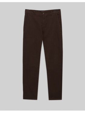 Borgio Borgio Spodnie materiałowe menfi Brązowy Classic Fit