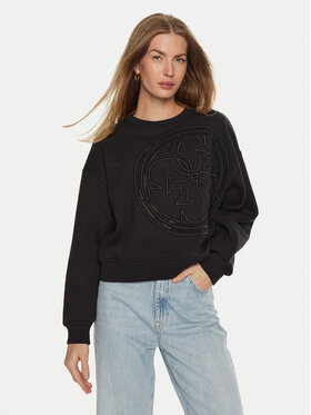 Guess Guess Felpa W4BQ07 K9Z21 Nero Regular Fit