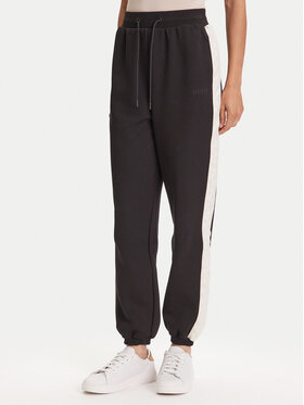 Guess Guess Spodnie dresowe V5YB02 KB3P2 Czarny Regular Fit