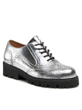 Rage Age Rage Age Oxford Schuhe RA-32-06-000510 Silber