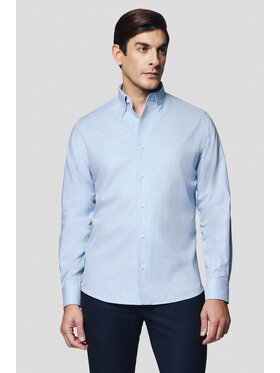Lancerto Lancerto Koszula Tone KO073224000010 Niebieski Slim Fit