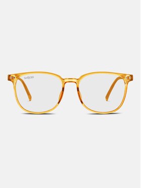 Smooder Smooder Okulary z filtrem blue light Rojas Pomarańczowy