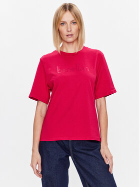United Colors Of Benetton United Colors Of Benetton Футболка 3BL0D103H Червоний Regular Fit