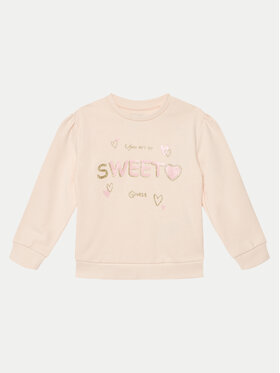 Guess Guess Pulóver K5GQ01 KA6R4 Rózsaszín Regular Fit