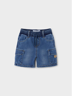 NAME IT NAME IT Pantaloncini di jeans Nmmben 13212547 Blu Baggy Fit
