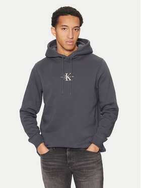 Calvin Klein Jeans Calvin Klein Jeans Bluză Monologo J30J325629 Gri Regular Fit