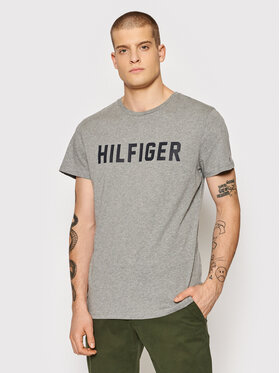 Tommy Hilfiger Tommy Hilfiger T-shirt Ss Tee UM0UM02011 Gris Regular Fit