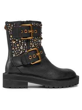 Kurt Geiger Kurt Geiger Botki 225-Hackney Biker Boot 546505109 Czarny