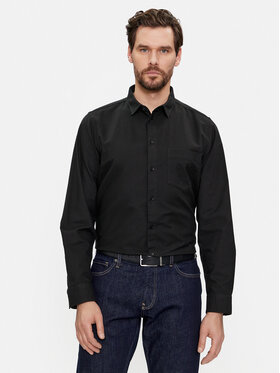 Calvin Klein Calvin Klein Koszula Oxford K10K112155 Czarny Regular Fit