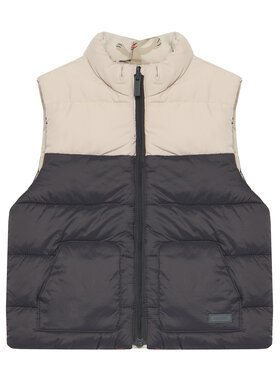 Mayoral Mayoral Vestă elegantă 2348 Bej Regular Fit