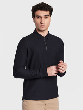 Tommy Hilfiger Tommy Hilfiger Polohemd Honeycomb MW0MW29526 Dunkelblau Slim Fit