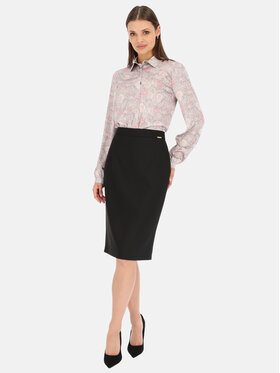 Potis & Verso Potis & Verso Spódnica Jasmina Czarny Slim Fit