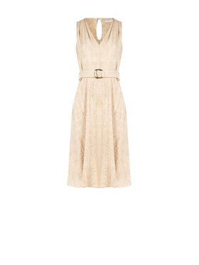Rinascimento Rinascimento Abito da sera Abito ruota Beige Regular Fit
