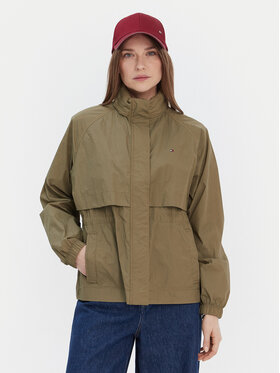 Tommy Hilfiger Tommy Hilfiger Széldzseki WW0WW46444 Khaki Relaxed Fit