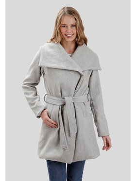 Perso Perso Dámska bunda MAH515522F Sivá Regular Fit