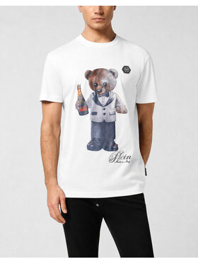 PHILIPP PLEIN PHILIPP PLEIN T-Shirt 27135 Bílá Regular Fit