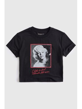 Guess Guess T-Shirt 182713 Černá Classic Fit