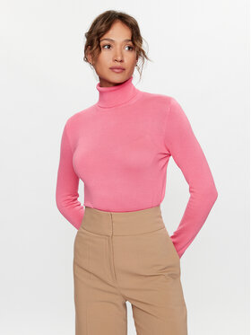 Liu Jo Liu Jo Rollkragenpullover WF3126 MA18F Rosa Regular Fit
