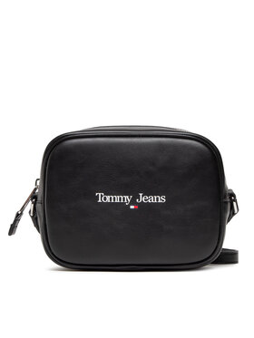 Tommy Jeans Tommy Jeans Geantă Tjw Essential Pu Camera Bag AW0AW12546 Negru