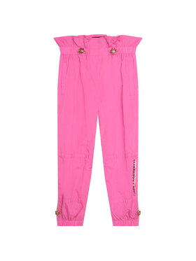 KARL LAGERFELD KARL LAGERFELD Spodnie materiałowe Z14208/473 Różowy Regular Fit