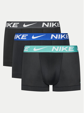 Nike Nike Комплект 3 чифта боксерки 0000KE1156 Черен