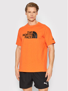 The North Face The North Face T-Shirt Wicker Graphic NF0A2XL9 Pomarańczowy Regular Fit