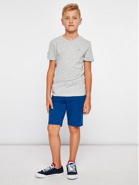 Tommy Hilfiger Tommy Hilfiger Тишърт KB0KB04140 D Сив Regular Fit